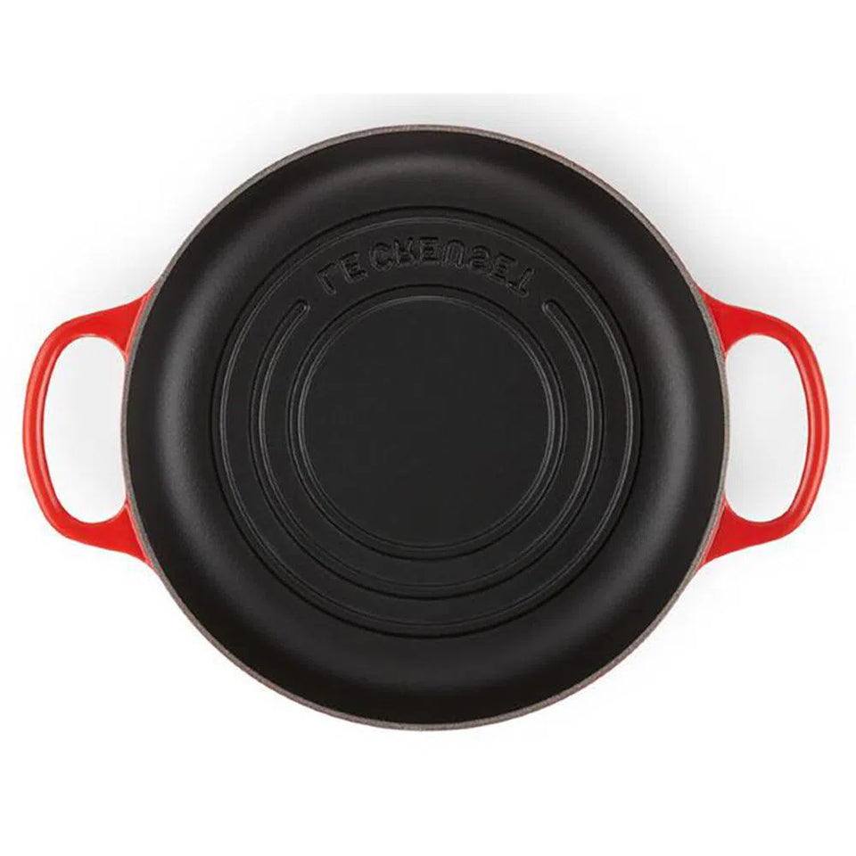 Panela Le Creuset para Pão Signature 24cm Vermelha