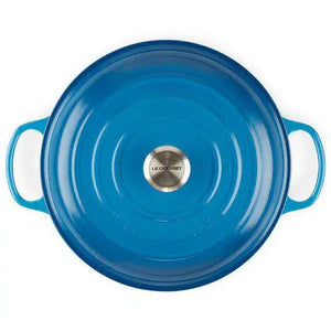 Panela Le Creuset para Risotto Signature Azul Marseille 6,4L 30cm