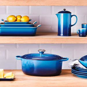 Panela Le Creuset para Risotto Signature Azure Blue 6,4L 30cm