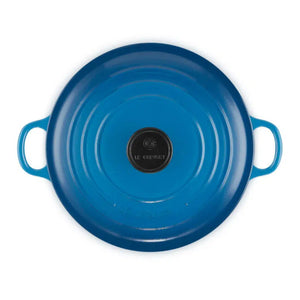 Panela Le Creuset para Risotto Tradition Azul Marseille 6,4L 30cm