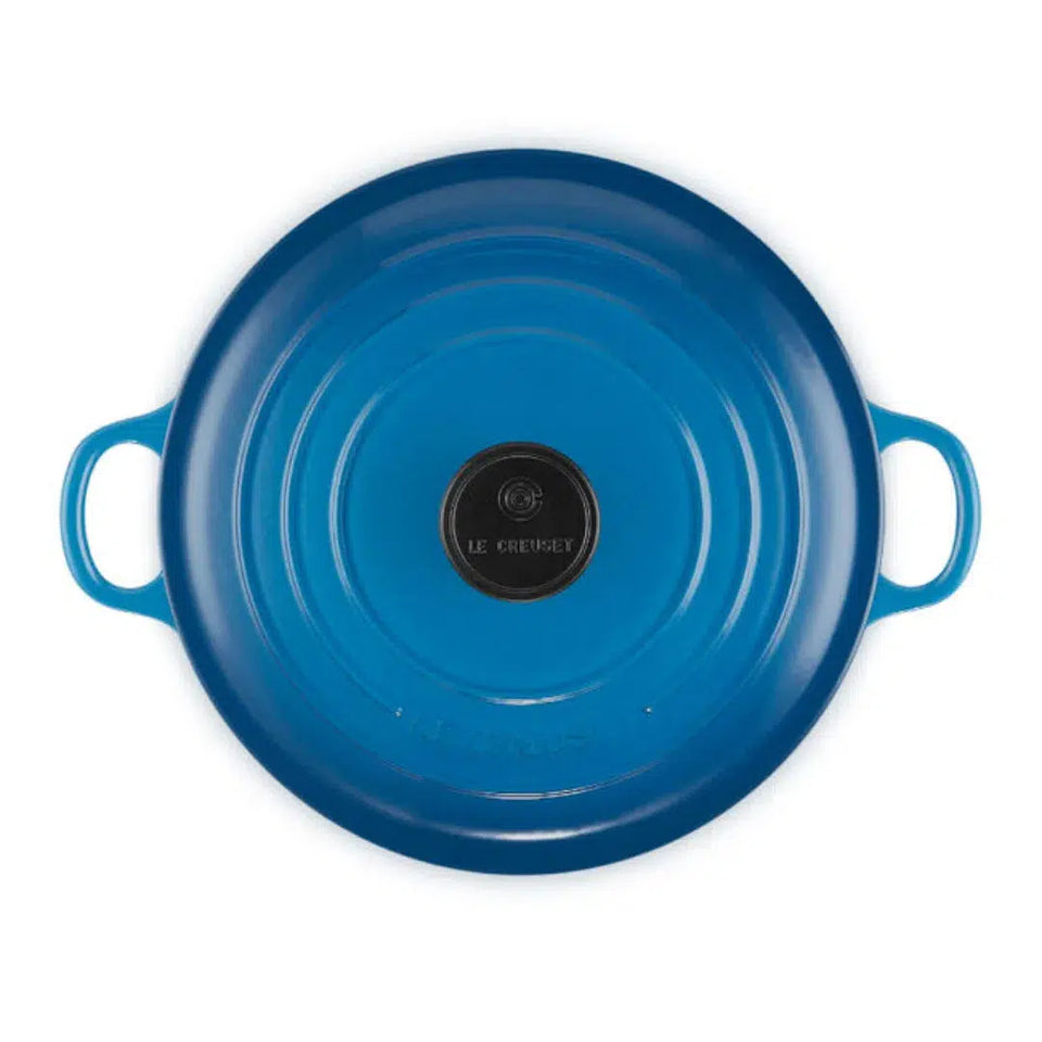 Panela Le Creuset para Risotto Tradition Azul Marseille 6,4L 30cm