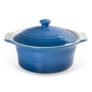 Panela Tampa Cerâmica Azul Degradê Atmosfera