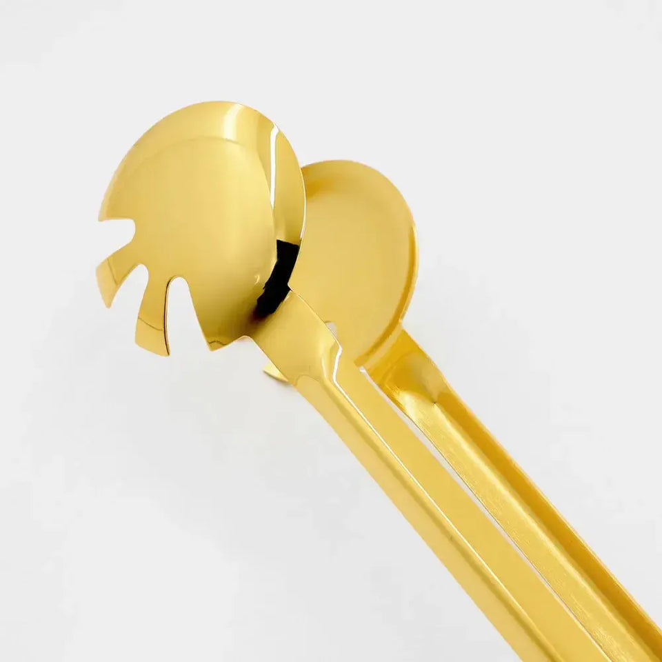 Pegador para Massa Pequena Modena Inox Revestida Ouro 24k Riva