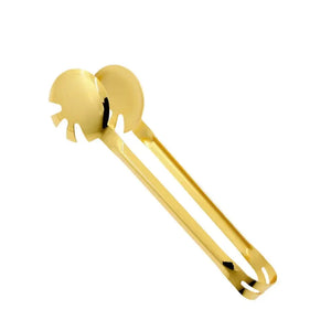 Pegador para Massa Pequena Modena Inox Revestida Ouro 24k Riva