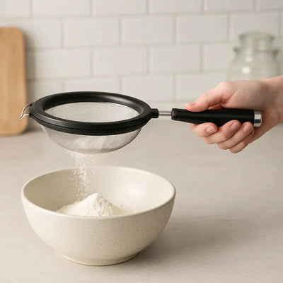 Peneira Aço Inox Preta KitchenAid