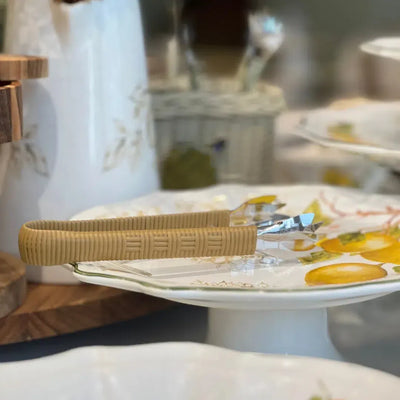 Pinça Multiuso Vime Trançado Caramelo