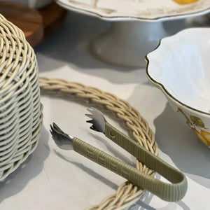 Pinça Multiuso Vime Trançado Oliva