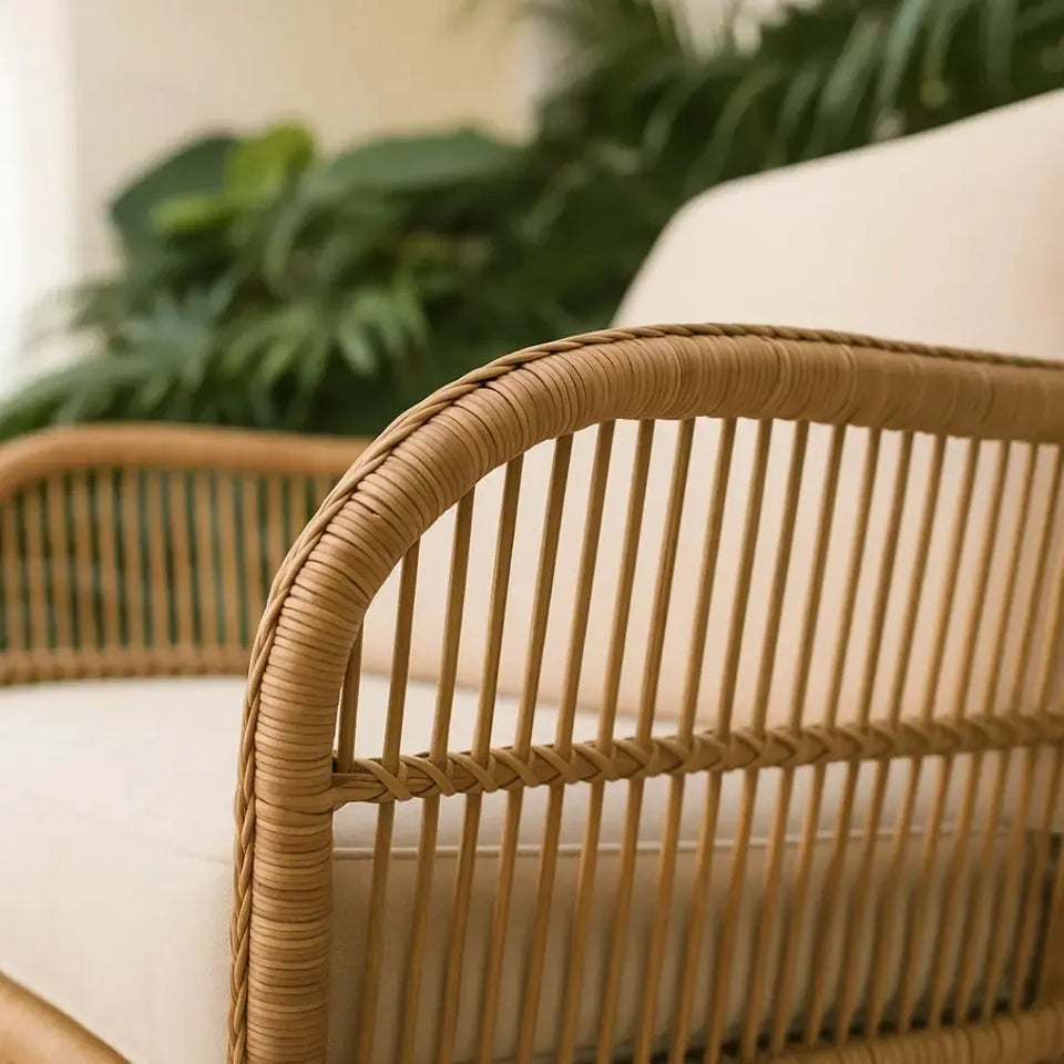 Poltrona Core Rattan Bahali 78x77x65cm