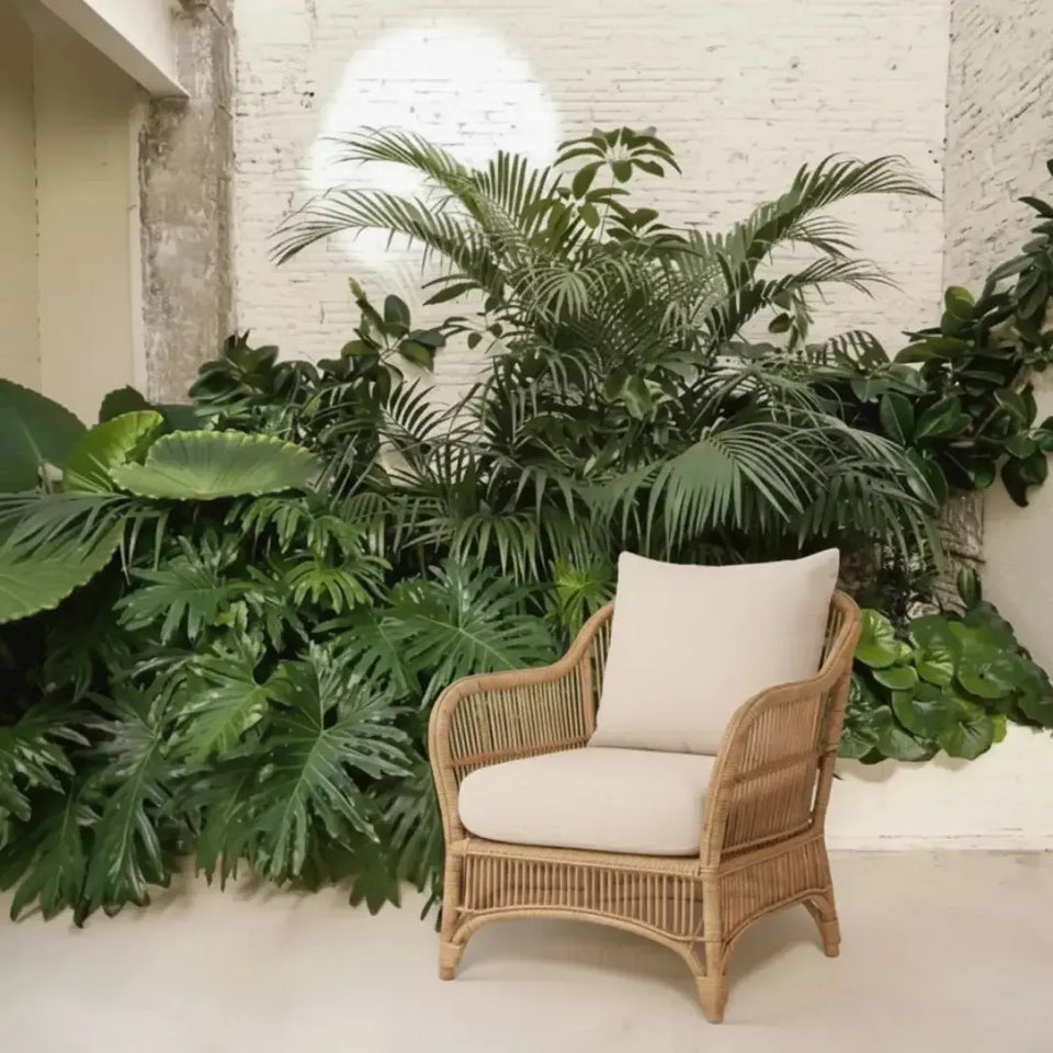 Poltrona Core Rattan Bahali 78x77x65cm