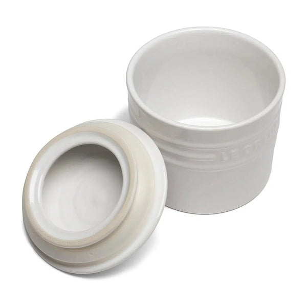 Porta Condimentos Grande Cerâmica Branco Le Creuset