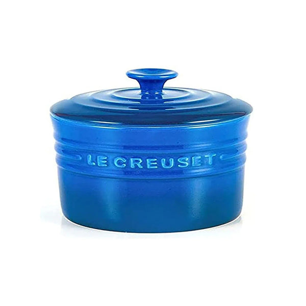 Porta Condimentos Pequeno Cerâmica Azul Marseille Le Creuset