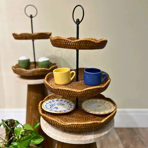 Porta Doces 3 Andares Bahali 30x40cm