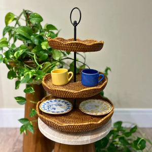 Porta Doces 3 Andares Bahali 30x40cm