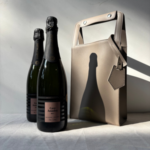 Porta Garrafa Duplo Couro Ecológico Montana Fendi Atelier