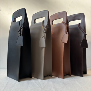 Porta Garrafa Simples Couro Ecológico Montana Fendi Atelier