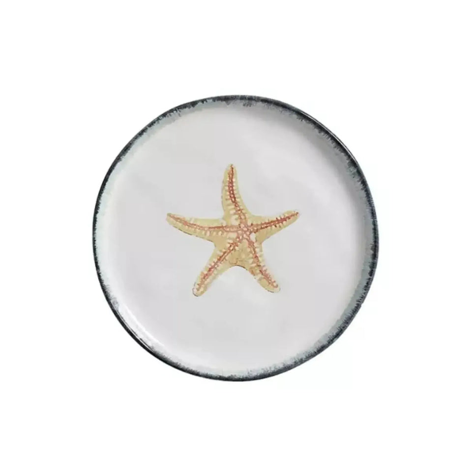 Porta Petit Four Cerâmica Atlântica 20,5cm Scalla