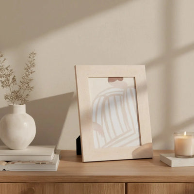 Porta-Retrato em Poliestireno Bege 15x20cm Mart