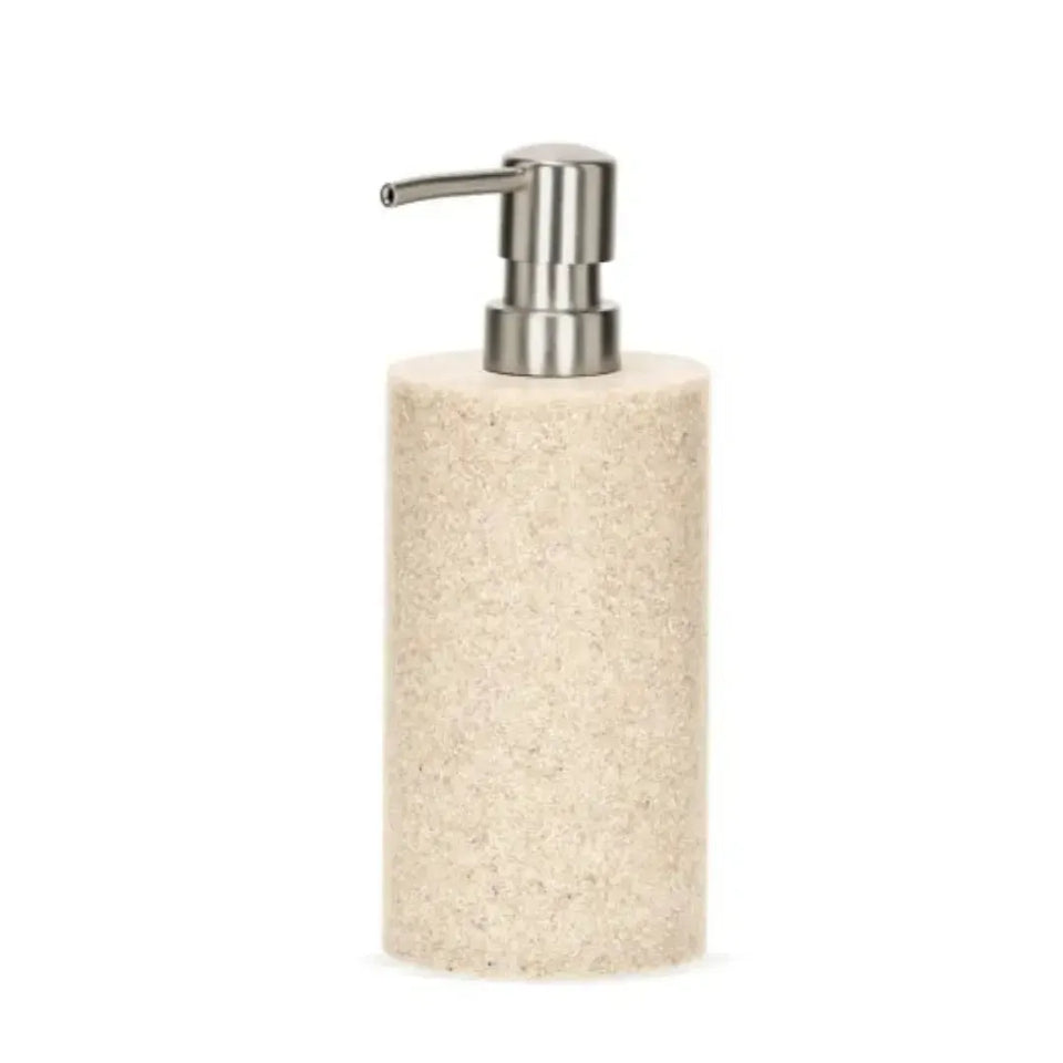 Porta-Sabonete Líquido em Poliresina Bege 19,5x8cm Mart