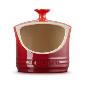 Porta Sal Cerâmica Vermelho Le Creuset