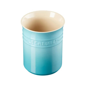 Porta Utensílios Cerâmica Clássico Azul Caribe 1,1L Le Creuset