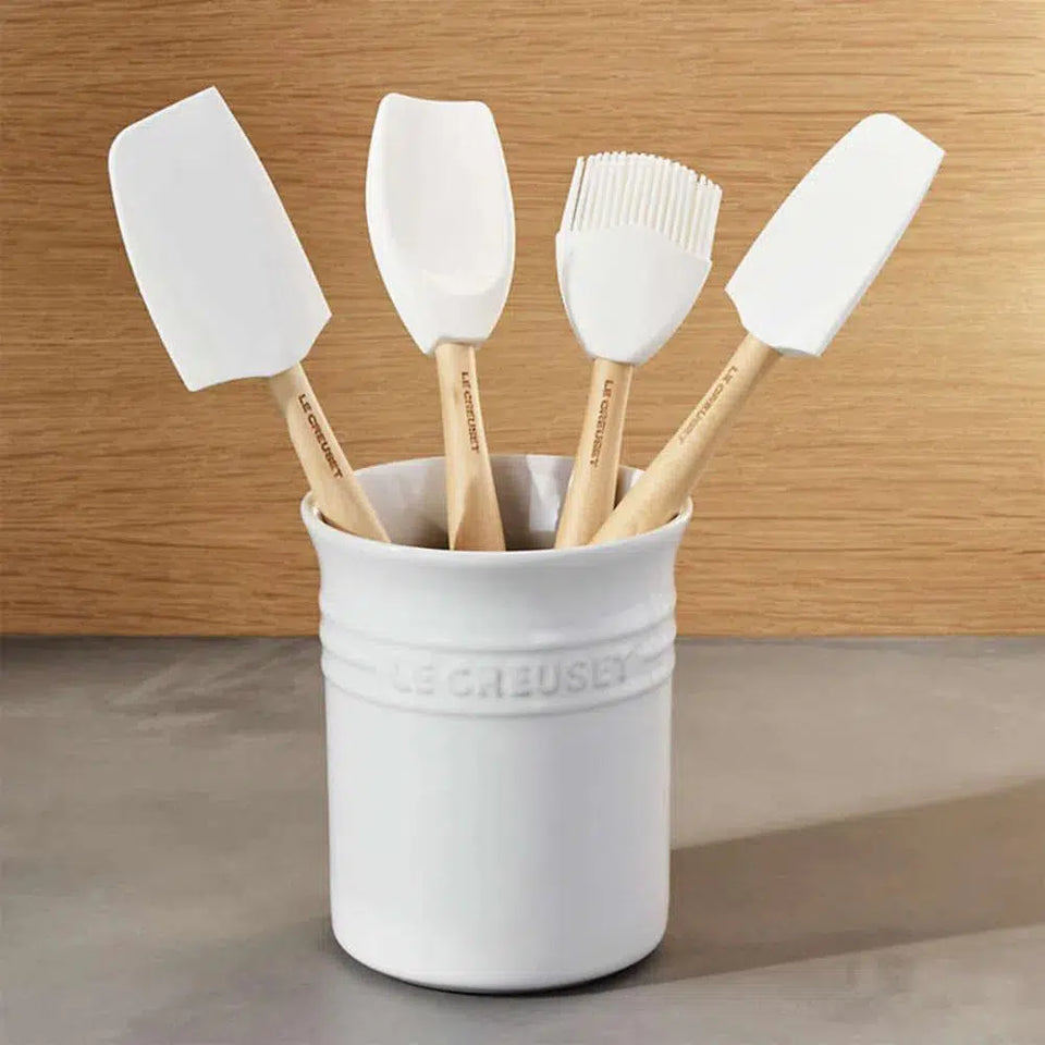 Porta Utensílios Cerâmica Clássico Branco 1,1L Le Creuset