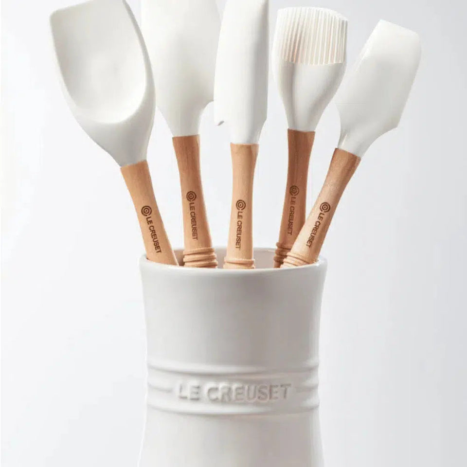 Porta Utensílios Cerâmica Signature Branco 1,1L Le Creuset Le Porta Utensílios Cerâmica Signature Branco 1,1L Le Creuset Le