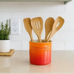 Porta Utensílios Grande Cerâmica Clássico Laranja 2,3L Le Creuset