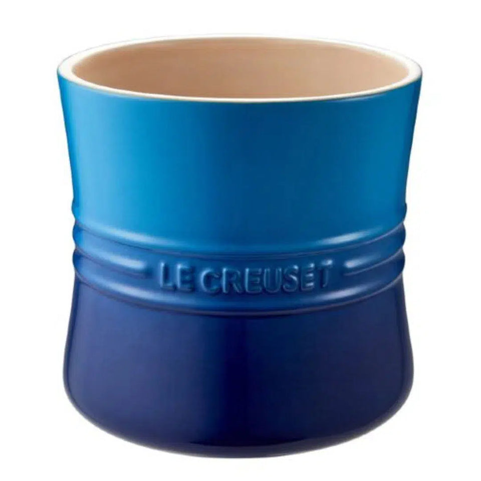 Porta Utensílios Grande Cerâmica Signature Azure Blue 2,3L Le Creuset