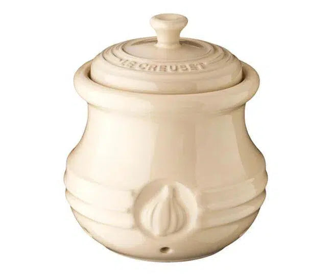 Pote para Alho Cerâmica Creme Le Creuset