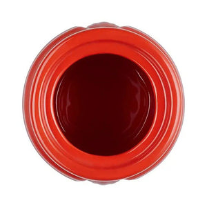 Pote para Alho Cerâmica Vermelho Le Creuset