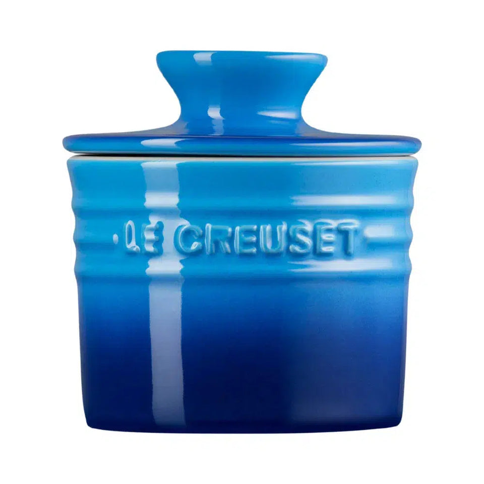 Pote para Manteiga Cerâmica Azure Blue Le Creuset