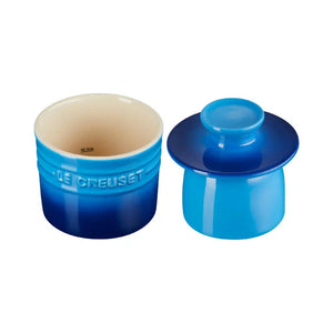 Pote para Manteiga Cerâmica Azure Blue Le Creuset