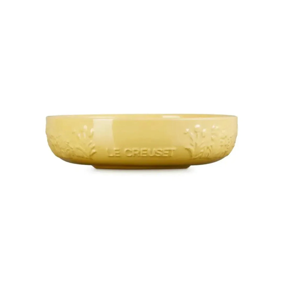 Prato Fundo Cerâmica 18cm Sphere Jardin Camomille Le Creuset