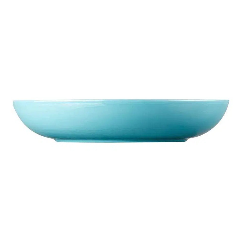 Prato Fundo Cerâmica 22cm Azul Caribe Le Creuset