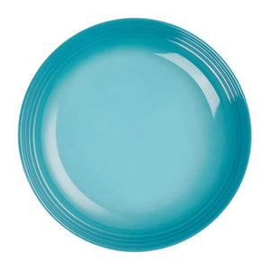 Prato Fundo Cerâmica 22cm Azul Caribe Le Creuset