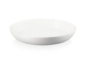 Prato Fundo Cerâmica 22cm Branco Le Creuset