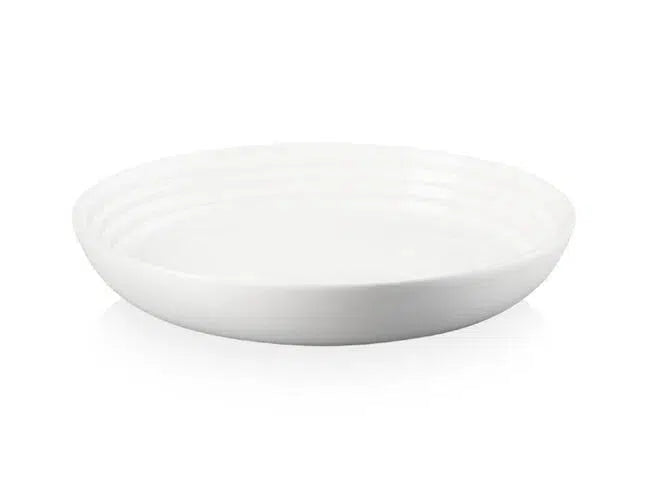 Prato Fundo Cerâmica 22cm Branco Le Creuset