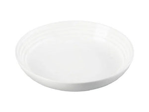 Prato Fundo Cerâmica 22cm Branco Le Creuset