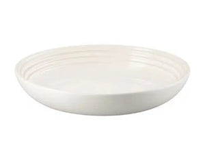 Prato Fundo Cerâmica 22cm Meringue Le Creuset