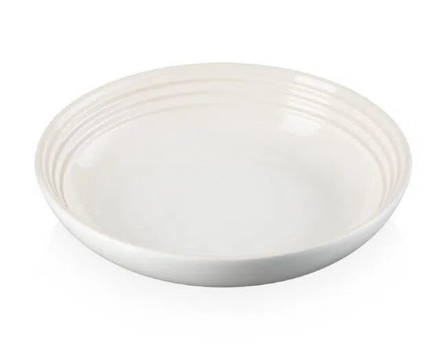 Prato Fundo Cerâmica 22cm Meringue Le Creuset