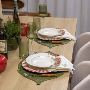 Prato Fundo Pomodoro e Basilico Cerâmica 25cm Copa&Cia