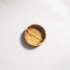 Prato Pequeno Maragogi em Madeira Teca Laguiole La Maison