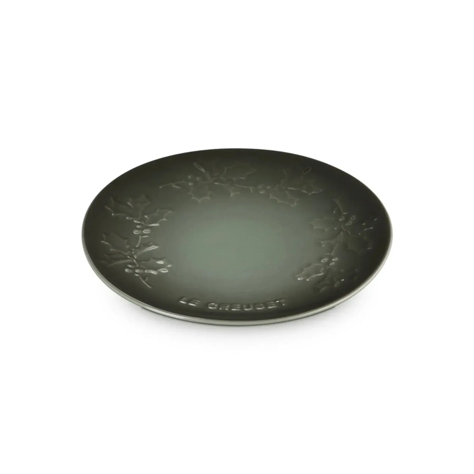 Prato Raso Cerâmica 19cm Thyme Sphere Holly Le Creuset