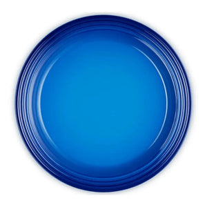 Prato Raso Cerâmica 27cm Azure Le Creuset