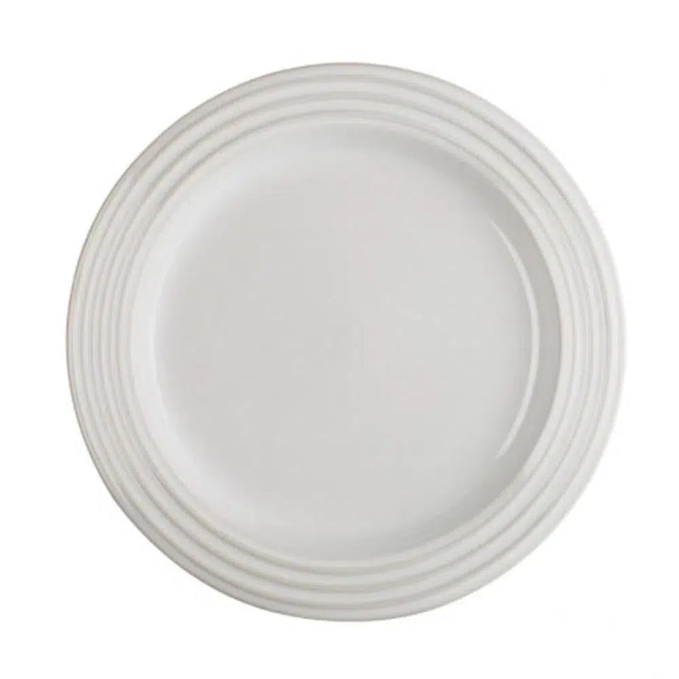 Prato Raso Cerâmica 27cm Branco Le Creuset