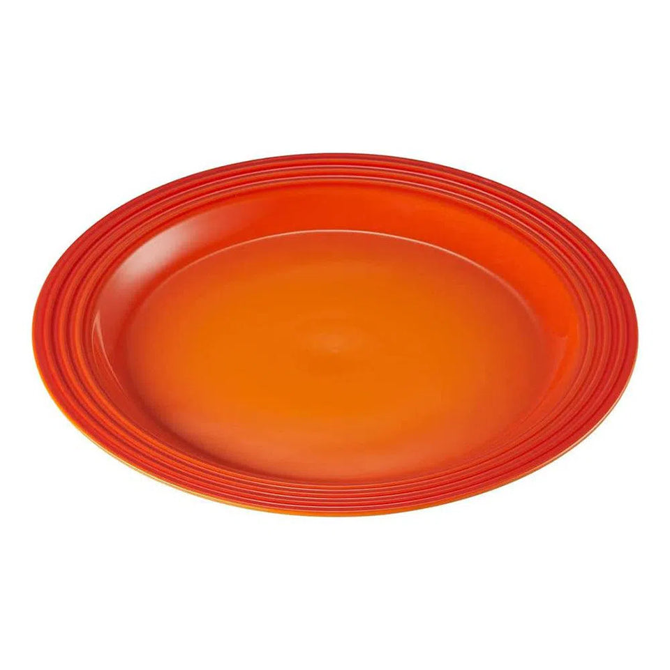 Prato Raso Cerâmica 27cm Laranja Le Creuset