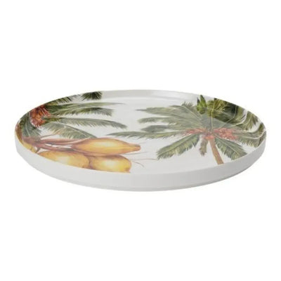 Prato Raso Melamina Desenho Coco 27cm