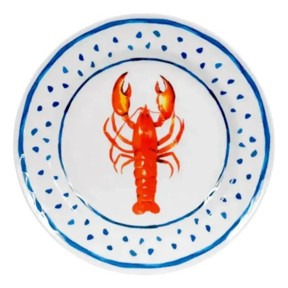 Prato Raso Melamina Oceano Off White 28cm