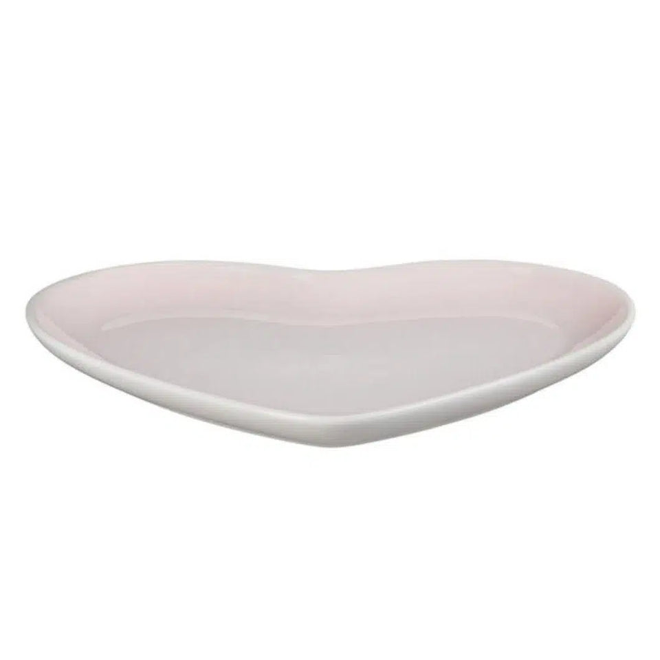 Prato de Coração 23cm Shell Pink Le Creuset