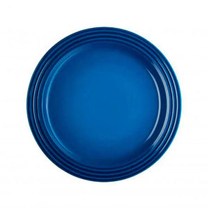 Prato de Sobremesa Cerâmica 22cm Azul Marseille Le Creuset